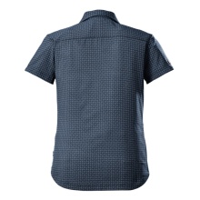 Killtec Hiking Blouse Short Sleeve KOS 77 (4-way stretch, quick-drying) dark blue Women