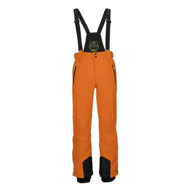 Killtec Winter Pants-Ski Pants Enosh with removable braces (waterproof, snow guard, edge protection) orange Women