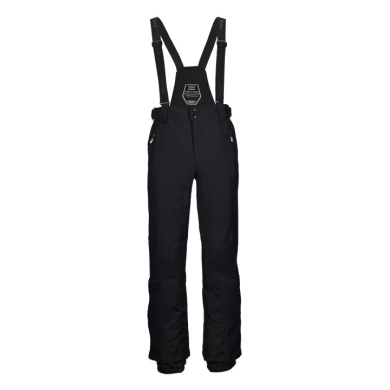 Killtec Winter Trousers-Ski Trousers Enosh with detachable braces (waterproof, snow guard, edge protection) black Women