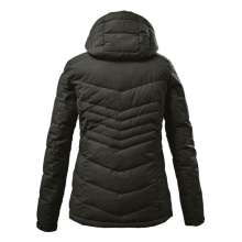 Killtec Winter Jacket in Down Look with Detachable Hood (Breathable, Water-Repellent) Dark Olive Green Ladies