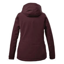 Killtec Winter Jacket KOW 140 with Hood (waterproof and windproof) burgundy Women