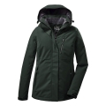 Killtec Winter Jacket KOW 140 with Hood (waterproof and windproof) dark green Women