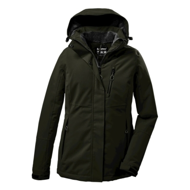 Killtec Winter Jacket KOW 140 with Hood (waterproof and windproof) olive green Women