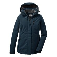 Killtec Winter Jacket KOW 140 with Hood (waterproof and windproof) petrol blue Women