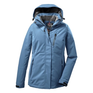 Killtec Winter Jacket KOW 140 with Hood (waterproof and windproof) storm blue Women