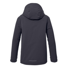 Killtec Winter Jacket KOW 159 with Hood (Functional Jacket, Wind and Waterproof) Dark Blue Boys