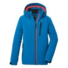 Killtec Winter Jacket KOW 159 with Hood (Functional Jacket, Wind and Waterproof) Royal Blue Boys