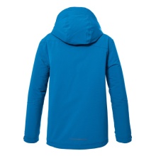 Killtec Winter Jacket KOW 159 with Hood (Functional Jacket, Wind and Waterproof) Royal Blue Boys