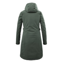 Killtec winter coat with detachable hood (waterproof and windproof, parka) green-grey Ladies