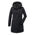 Killtec Winter coat with detachable hood (waterproof and windproof, parka) black Women