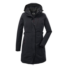 Killtec Winter coat with detachable hood (waterproof and windproof, parka) black Women