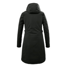 Killtec Winter coat with detachable hood (waterproof and windproof, Parka) dark olive green Women