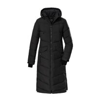 Killtec Winter Down Coat KOW 62 QLTD with Hood (breathable, water and wind resistant) black Women