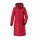 Killtec Winter Down Coat KOW 62 QLTD with Hood (breathable, water and wind resistant) dark red Women