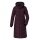 Killtec Winter Down Coat KOW 62 QLTD with Hood (breathable, water- and wind-resistant) plum violet Women