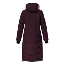 Killtec Winter Down Coat KOW 62 QLTD with Hood (breathable, water- and wind-resistant) plum violet Women