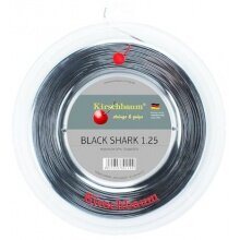 Kirschbaum Tennis String Black Shark (Durability+Spin) black 200m roll