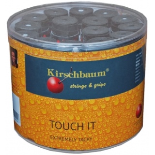 Kirschbaum Overgrip Touch it 0.5mm (extreme grip) black 60 piece box