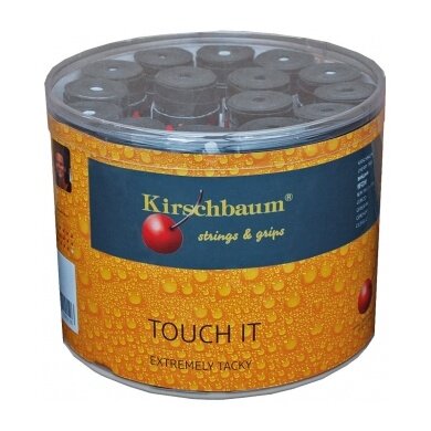 Kirschbaum Overgrip Touch it 0.5mm (extreme grip) black 60 piece box