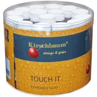 Kirschbaum Overgrip Touch it 0.5mm (extreme grip) white 60-piece box