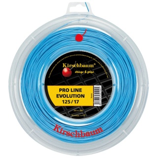 Kirschbaum Tennis String ProLine Evolution (Durability+Control) blue 200m roll