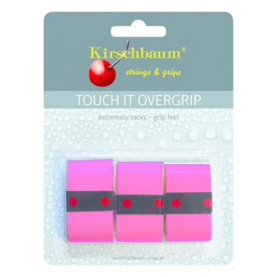 Kirschbaum Overgrip Touch it 0.5mm (extreme grip) pink pack of 3