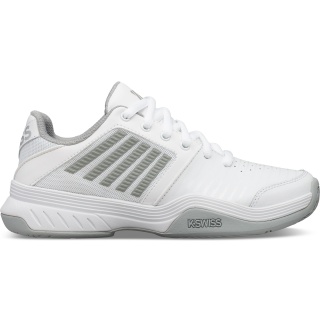 KSwiss Tennis Shoes Court Express Clay/Sand Court White/Grey Women