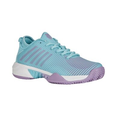 KSwiss Tennis Shoes Hypercourt Supreme HB Clay/Sand Court Blue/Purple Women