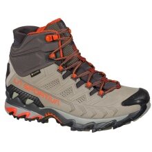 La Sportiva Hiking Shoes Ultra Raptor II Mid Leather Wide GTX (Nubuck leather, waterproof) moon grey Women