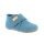 Living Kitzbühel Slippers Velcro Model Felt (Wool) - high shaft - Plain Kids Blue Toddlers (18-26)