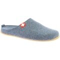 Living Kitzbuhel Slippers Felt Slipper (Wool) Swiss Cross midnight navy blue Men