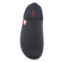 Living Kitzbuhel Slippers Felt Slippers (Wool) Swiss Cross Black Men