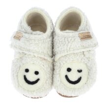 Living Kitzbühel Baby Velcro Slippers Smiley Kids White Children (27-30)