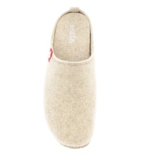 Living Kitzbuhel Slippers Felt Slipper (70% Wool) Swiss Cross camel brown