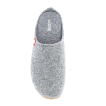 Living Kitzbuhel Slippers Felt Slipper (70% Wool) Swiss Cross circular grey (Size 41-48)