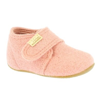 Living Kitzbühel Slippers Velcro Model (Virgin Wool) Kids 2024 Ash Rose Children (27-30)