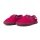 Living Kitzbühel Slippers T-Model with Crochet Decoration Fuchsia Toddler/Child