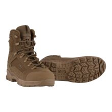 Lowa Military Boots Work Shoes Breacher S Mid (Suede Leather) coyote brown Men