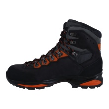 Lowa Hiking Shoes Camino Evo GTX (Trekking, Nubuck Leather, Waterproof) 2024 Black/Orange Men's