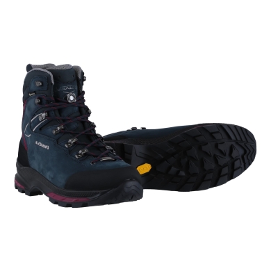 Lowa Hiking Boots Mauria Evo GTX (Nubuck Leather) Navy Blue/Berry Women