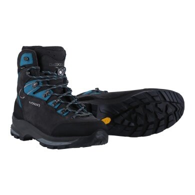 Lowa Hiking Shoes Mauria Evo GTX (Nubuck Leather) Anthracite/Turquoise Women