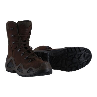 Lowa Military Boots Work Shoes Z-8N GTX C (Nubuck leather, waterproof) brown Men