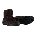 Lowa Military Boots Work Shoes Z-6N GTX C (Nubuck leather, waterproof) dark brown Men