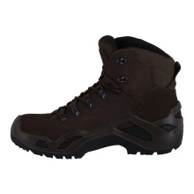 Lowa Military Boots Work Shoes Z-6S GTX C (Suede, Waterproof) Dark Brown Men