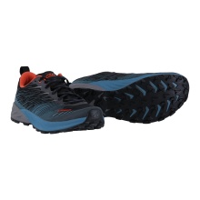 Lowa Trail Running Shoes Amplux (Synthetic, Lightweight) Steel Blue/Flame Men