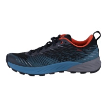 Lowa Trail Running Shoes Amplux (Synthetic, Lightweight) Steel Blue/Flame Men