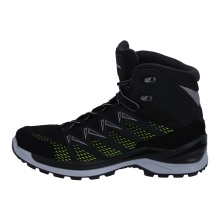 Lowa Hiking-Travel Shoes Innox Pro Mid GTX (All-Terrain, Synthetic/Textile, waterproof) black/lemon Men