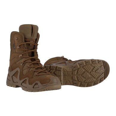 Lowa Military Boots Work Shoes Zephyr MK2 GTX Hi (Suede, Waterproof) coyote OP brown Men