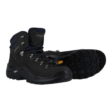 Lowa Hiking Boots Renegade S Mid GTX (All-Terrain, waterproof, narrow) dark grey Men