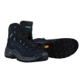 Lowa Hiking Boots Renegade Mid GTX (All-Terrain, Nubuck leather, waterproof) dark blue/lime Men